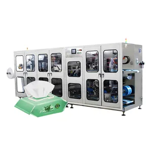 Yugong Automatic Wet Wipe Making Machine For Baby Wipes Wet Towel Tissue Manufacturing Packing Production Line 12 Lane Low Price