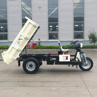 Dumper souterrain Minero Mini Dumper à trois roues Mini Dumper 3,5 tonnes Tricycle à moteur électrique/diesel pour l'exploitation minière