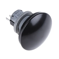 Interrupteur à bouton-poussoir 76-9440/439088B, trou de montage de 22 mm, montage sur panneau, fonctionnement momentané, unipolaire double position, IP67