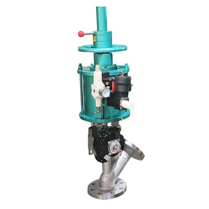 Válvula de descarga neumática inferior de 4 pulgadas con brida de acero inoxidable 304 para tanque reactor - Product Image 2