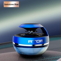 Diffuseur d'aromathérapie pour voiture à rotation solaire, style cool, avec parfum automatique pour tableau de bord