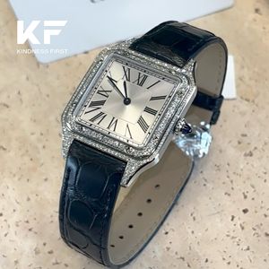 ساعات هيب هوب فاخرة للبيع بالجملة، ساعة هيب هوب مخصصة مرصعة بألماس المويسانتي، ساعة ميكانيكية بأسلوب مغني الراب، مجوهرات هيب هوب - Product Image 4