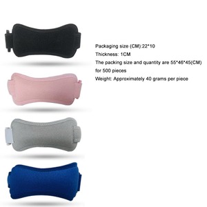 Hkd Silicone áp lực cao su bánh chè ban nhạc cho thể thao và tập thể dục, thoáng khí và sốc hấp thụ, chạy Miếng đệm đầu gối - Product Image 5