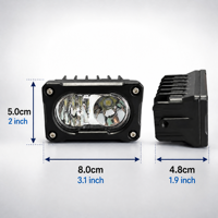Trontech Voll-Metall 20W Baja LED-Licht Vorder- und Rücklicht-Set für Sur-Ron LBX Talaria MX Plug-and-Play