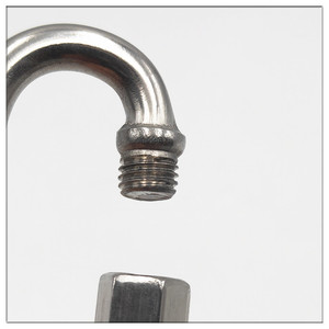 KINREE Anneau de connexion mousqueton en acier inoxydable 304 pour corde, boucle, crochet, équipement d'escalade - Product Image 5
