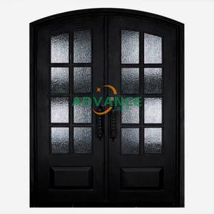 <span class=keywords><strong>Porte</strong></span> <span class=keywords><strong>d</strong></span>'<span class=keywords><strong>entrée</strong></span> de <span class=keywords><strong>maison</strong></span> rétro française, design extrêmement étroit, cadre en acier noir, anciennes portes en acier pour l'intérieur des maisons - Product Image 6