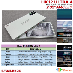 Reloj Inteligente 2026 Huahong Siche Chips Versión HK12 Ultra 4, Control por Aplicación Wearfit Pro, Actualización del HK <span class=keywords><strong>11</strong></span> Ultra3 de 2.ª Generación - Product Image 2