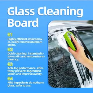 Nettoyant pour film gras de vitres de voiture, outil de nettoyage automobile en plastique, brosse de décontamination pour pare-brise, accessoire de lavage de voiture - Product Image 3
