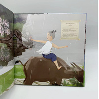 Impression personnalisée de livres pour enfants, couverture rigide, vernis sélectif UV, carton offset pour les éditeurs de livres pour enfants