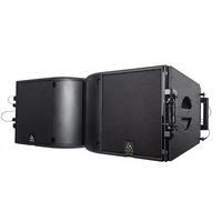Système de sonorisation professionnel K212 de haute qualité, enceintes actives doubles de 12 pouces, 1200 W, enceintes de performance en ligne, enceintes de sonorisation