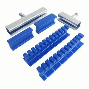 Kit di strumenti per la riparazione di ammaccature Auto per carrozzeria in metallo senza dolore rimozione di urti tirando linguette blu Set Pull Traceless pozzetto di rimozione della grandine