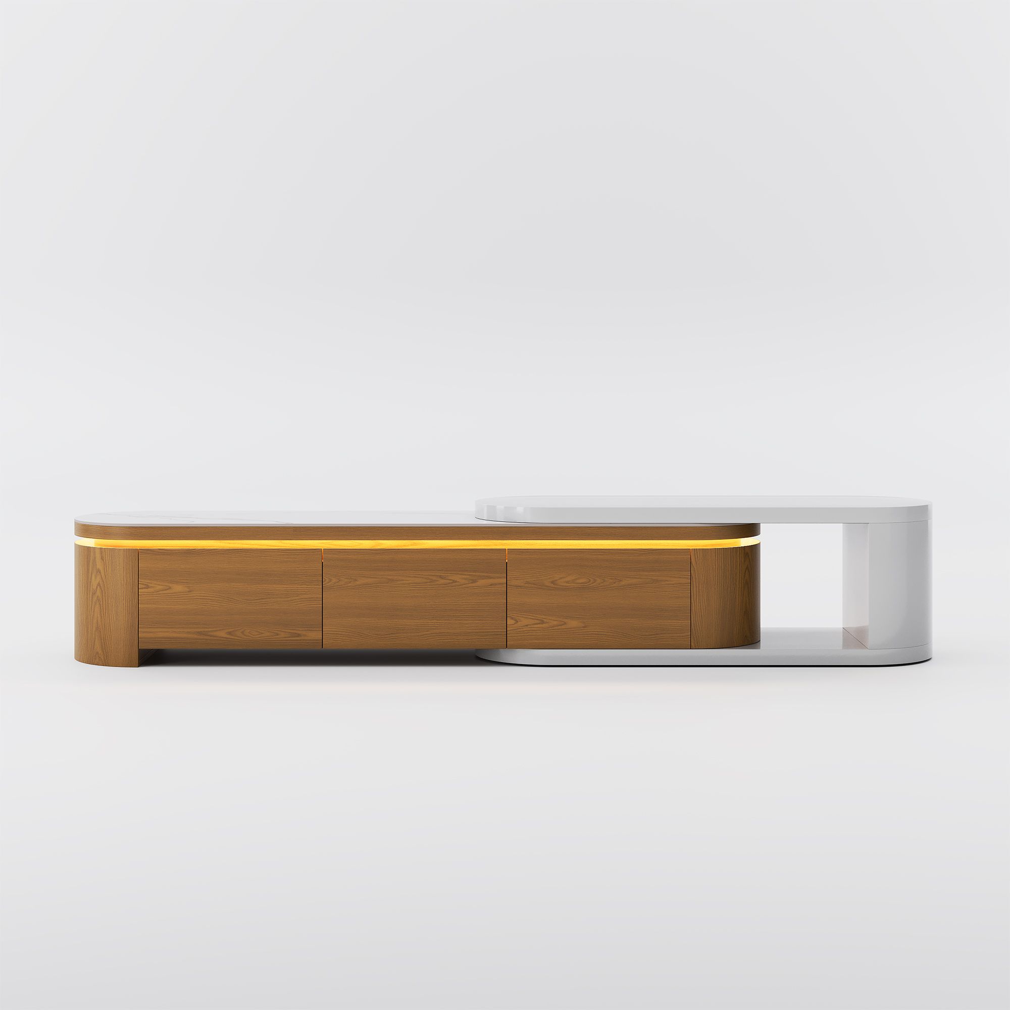 Beige + Gris foncé