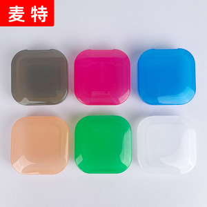 Estuche transparente de plástico para dentaduras postizas, caja para alineadores de ortodoncia, caja para retenedores invisibles, caja para guardar dientes, caja para limpieza de gutapercha - Product Image 1