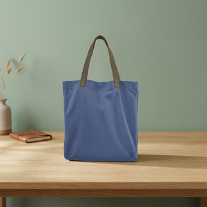Premium Custom Logo Cotton <b>Canvas</b> <b>Tote</b> Bag Eco Friendly Reusable Shopping Grocery Carry Bag with Durable Stylish Silk Screen - Product Image 1