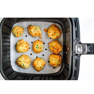 Papel de hornear de un solo uso para el hogar, papel de <span class=keywords><strong>airfryer</strong></span> para freidora de aire - Product Image 2