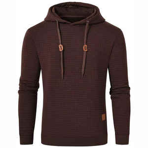 Color único de secado rápido cómodo tela hombres Sudadera con capucha básicos algodón mezclado nueva llegada aspecto clásico traje de moda hombres Sudadera con capucha - Product Image 1