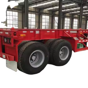 Remolque de Transporte de Contenedores de 20 pies y 40 pies y Semirremolque de Plataforma Plana de 3 Ejes - Product Image 2