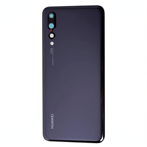 Coque arrière en verre noir avec objectif d'appareil photo pour Huawei P20 Pro - Product Image 2