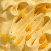 Gâteau glacé en couches à la mangue Meichen, dés de mangue frais, mousse de crème animale, 48 pièces/carton pour café/boulangerie, service de thé de l'après-midi, traiteur