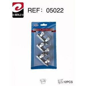 Dayue Metal Clip 12Pcs Silver Office Use - Product Image 1