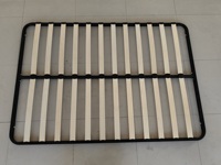 eisen metall lattenbettgestell king size einzelgröße flachpaket einfache installation matratzensockel