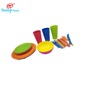 Usine <span class=keywords><strong>Prix</strong></span> de Première Main Soutien Personnalisation Couleurs Écologique En Plastique De <span class=keywords><strong>Vaisselle</strong></span> - Product Image 3