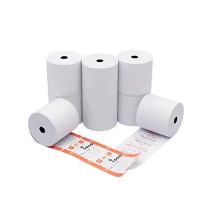 Premium Quality Clearly Print 80*60 mm Coreless Thermal Paper Cash Register Paper Roll For Print Bill Pos Receipt Printing