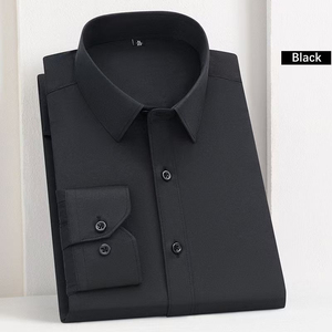 ChenYue Men's <strong>Shirts</strong> Long-Sleeved Business Custom Solid Color <strong>Shirt</strong> Wholesale Classic Style Without Pocket TC <strong>Polyester</strong> Cotton - Product Image 6