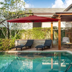 5FT Nueva Venta caliente Mercado al aire libre Paraguas Durable Patio Banana Paraguas - Product Image 6