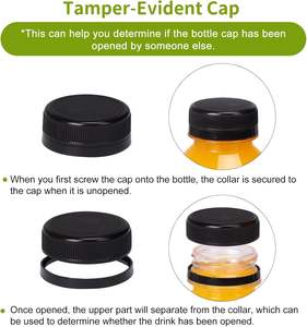 Wholesale 8oz 12oz 16oz Plastic Juice <b>Bottle</b> With Cap - Product Image 4