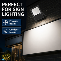 Lámpara Proyector LED Impermeable IP65 de 12V 24V 220V 110V, 30W 50W 80W 100W 150W 200W, Reflector LED Portátil para Exteriores