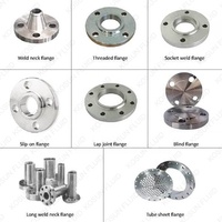 Bride en acier inoxydable forgé PN6 PN10 PN16 PN25 PN40 DN10 DN15 DN25 DN32 DN40 DN50 DN65 DN80 DN100, acier inoxydable 304 316 DIN EN1092