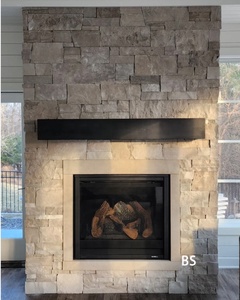 Casa de lujo decoración cultura piedra <span class=keywords><strong>chimenea</strong></span> envolvente nuevo diseño escultura - Product Image 4