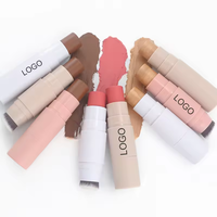 Blush bio végétalien Surligneur Lèvres Joues Cosmétiques Maquillage Marque privée Crème Blush Stick