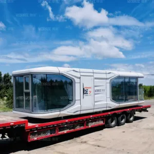 Venta caliente Casa prefabricada Modular Modern Mobile Home para el mercado de ultramar E7