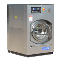 Laveuse-essoreuse commerciale de 15 kg avec programmes de lavage automatiques pour la blanchisserie d'hôtel