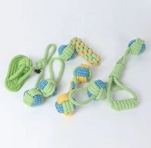 Köpekler için yüksek kalite dayanıklı Bite oyuncak ucuz fiyat çift düğüm halat köpek çiğnemek köpek oyuncaklar - Product Image 5