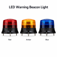 Luz de Advertencia Intermitente LED SENKEN, Instalación Magnética, Lámpara de Emergencia Impermeable, Luces Estroboscópicas de Señalización para Automóvil