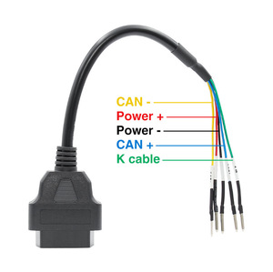 Câble universel testeur OBD femelle 16 broches <span class=keywords><strong>K</strong></span>+CAN pour ligne <span class=keywords><strong>K</strong></span> et ligne CAN - Product Image 5