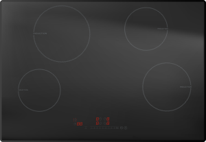 Table de cuisson à induction encastrable 4 feux avec surface en verre sans joint, commande tactile, plaque de cuisson électrique pour cuisine - Product Image 6
