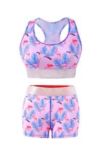 Conjunto de Boxers para Mujer de 2 Piezas con Logo Personalizado, Tallas Grandes, Calzoncillos Cortos de Poliéster Estampado y Spandex - Product Image 4