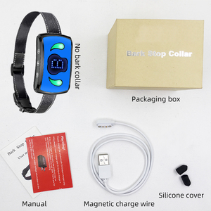 Nouveau produit <span class=keywords><strong>Collier</strong></span> <span class=keywords><strong>électrique</strong></span> à distance <span class=keywords><strong>pour</strong></span> la formation des chiens, grand écran LCD, étanche et rechargeable - Product Image 2
