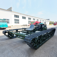 Châssis à chenilles en caoutchouc sur mesure de grande taille fabriqué en Chine et divers châssis à chenilles personnalisés non standard