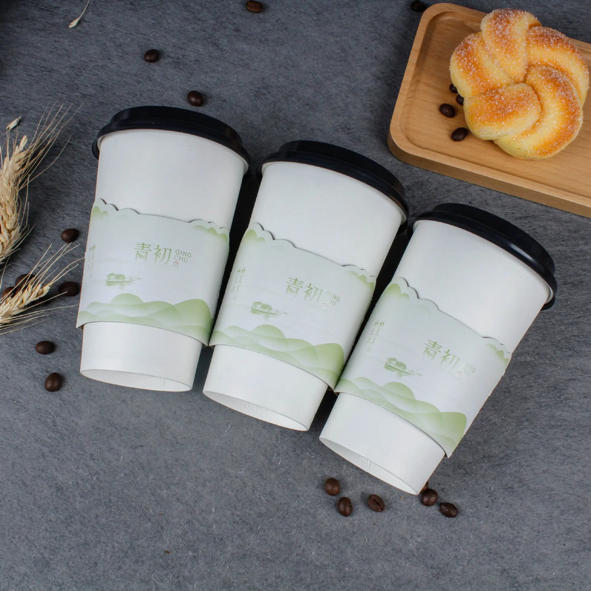 Malaysia Foam Reusable Eco Eatable High Quality Disposable Customized Design Coffee Cup