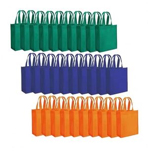 Custom Logo 80 GSM Thickness RPET Foldable Tote High Quality Non-Woven Shopping <b>Bags</b> - Product Image 1