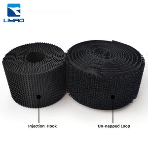 Trong KHO 1Meter tiêm đúc móc un-napped vòng móc và vòng lặp Băng cặp cuộn được sử dụng cho quần áo buộc phụ kiện - Product Image 4