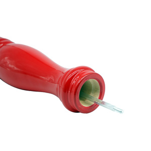 Meilleure vente 12 pouces grande capacité Premium rouge <span class=keywords><strong>en</strong></span> <span class=keywords><strong>bois</strong></span> manuel moulin à poivre et sel moulin à épices ensemble pour les vacances - Product Image 3