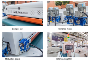 Uv véc ni topcoat máy cho in kỹ thuật số Board lăn máy sơn cho PVC MDF Melamine Bảng điều chỉnh - Product Image 3