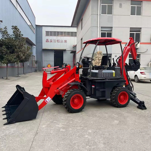 Penjualan Langsung Pabrik China Wheel <span class=keywords><strong>Loader</strong></span> Backhoe 4x4 Backhoe <span class=keywords><strong>Loader</strong></span> untuk Konstruksi Perkotaan - Product Image 1