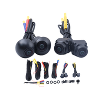 Meihua OEM ODM AHD 360 °   Système de caméra panoramique 4 canaux pour voiture avec faisceau de câblage